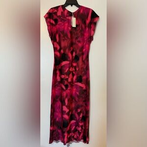 NWT Tosh & Sophie Maxi Dress in Pink/Purple/Black size M/L